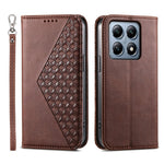 For Xiaomi 14T Pro Case Calf Texture PU Leather Phone Cover with Wallet