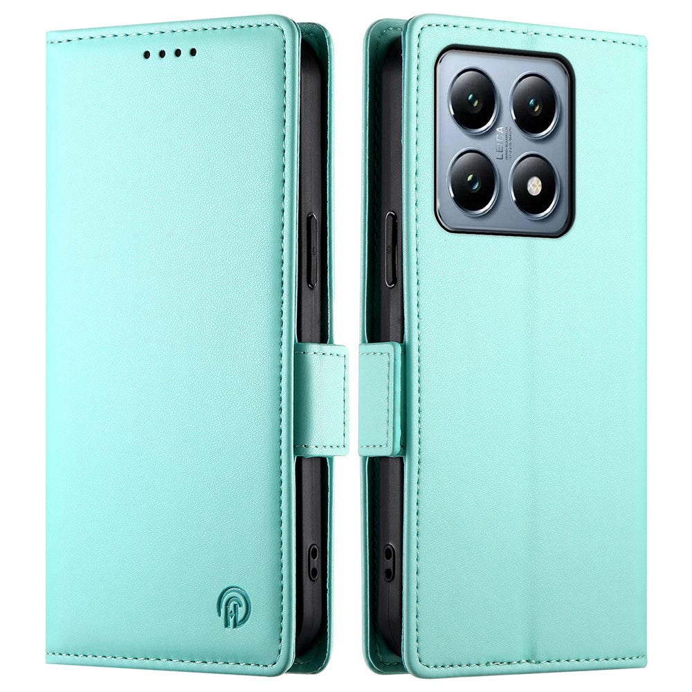 DF-010 For Xiaomi 14T Pro Stand Case PU Leather Wallet Phone Cover