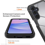 Samsung Galaxy A16 5G / A16 4G-skal, fallskyddande 2-i-1 PC+TPU-mobilskal
