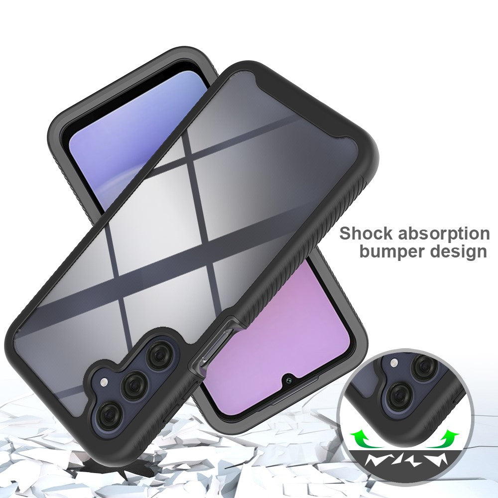 Samsung Galaxy A16 5G / A16 4G-skal, fallskyddande 2-i-1 PC+TPU-mobilskal