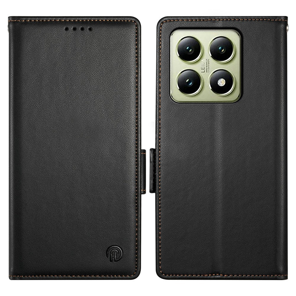 DF-010 For Xiaomi 14T Stand Case PU Leather Wallet Phone Cover