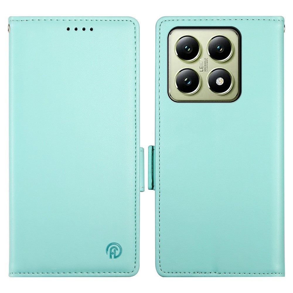 DF-010 For Xiaomi 14T Stand Case PU Leather Wallet Phone Cover