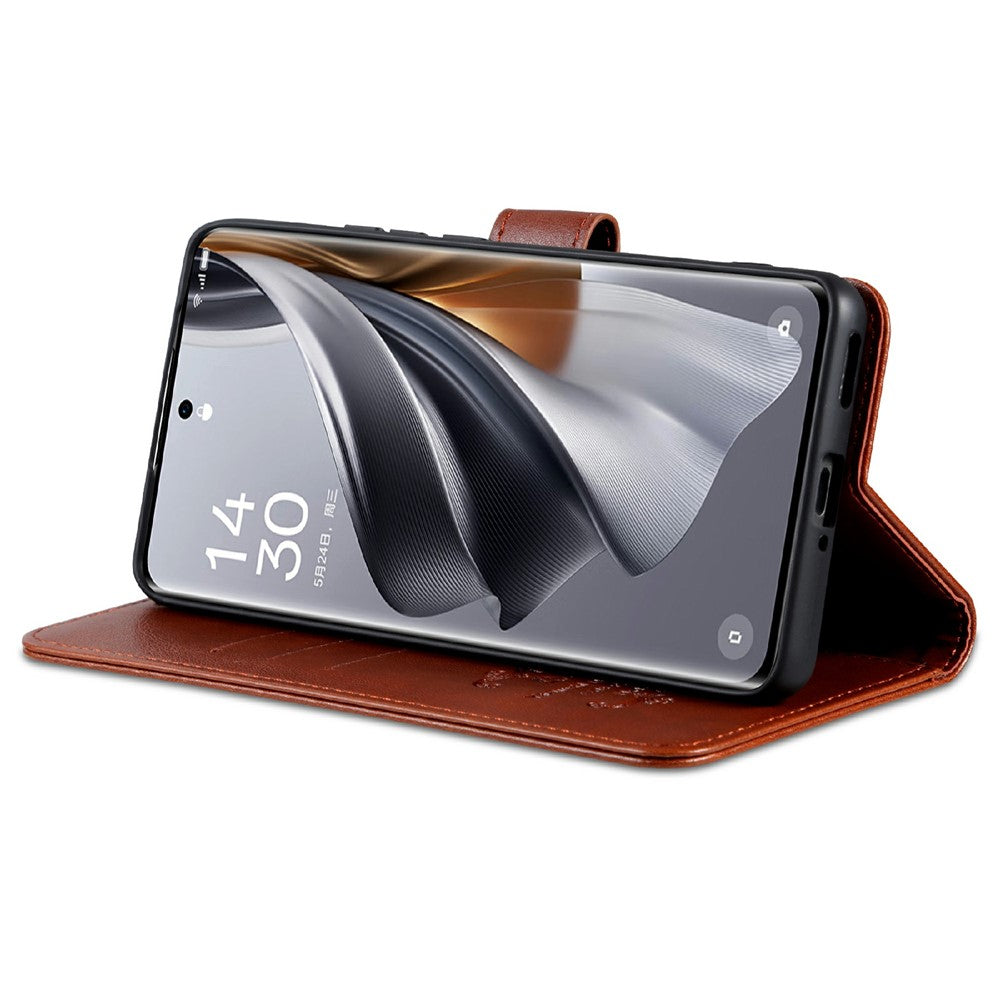 AZNS For Xiaomi 14T Case Anti-Scratch PU Leather Stand Wallet Phone Cover