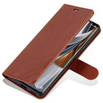 AZNS For Xiaomi 14T Case Anti-Scratch PU Leather Stand Wallet Phone Cover