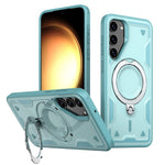 For Samsung Galaxy S23+ Case Magnetic Case Military Protection PC+TPU Kickstand Phone Cover