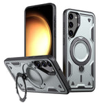 For Samsung Galaxy S23+ Case Magnetic Case Military Protection PC+TPU Kickstand Phone Cover