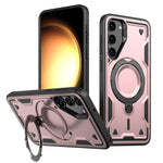 For Samsung Galaxy S23+ Case Magnetic Case Military Protection PC+TPU Kickstand Phone Cover