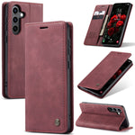 CASEME cover til Samsung Galaxy S24 FE, 013-serien, kortholder, stativ og lædercover