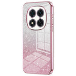 For Xiaomi Redmi Note 14 Pro 5G / Poco X7 5G Case Electroplating Gradient Glitter TPU Phone Cover
