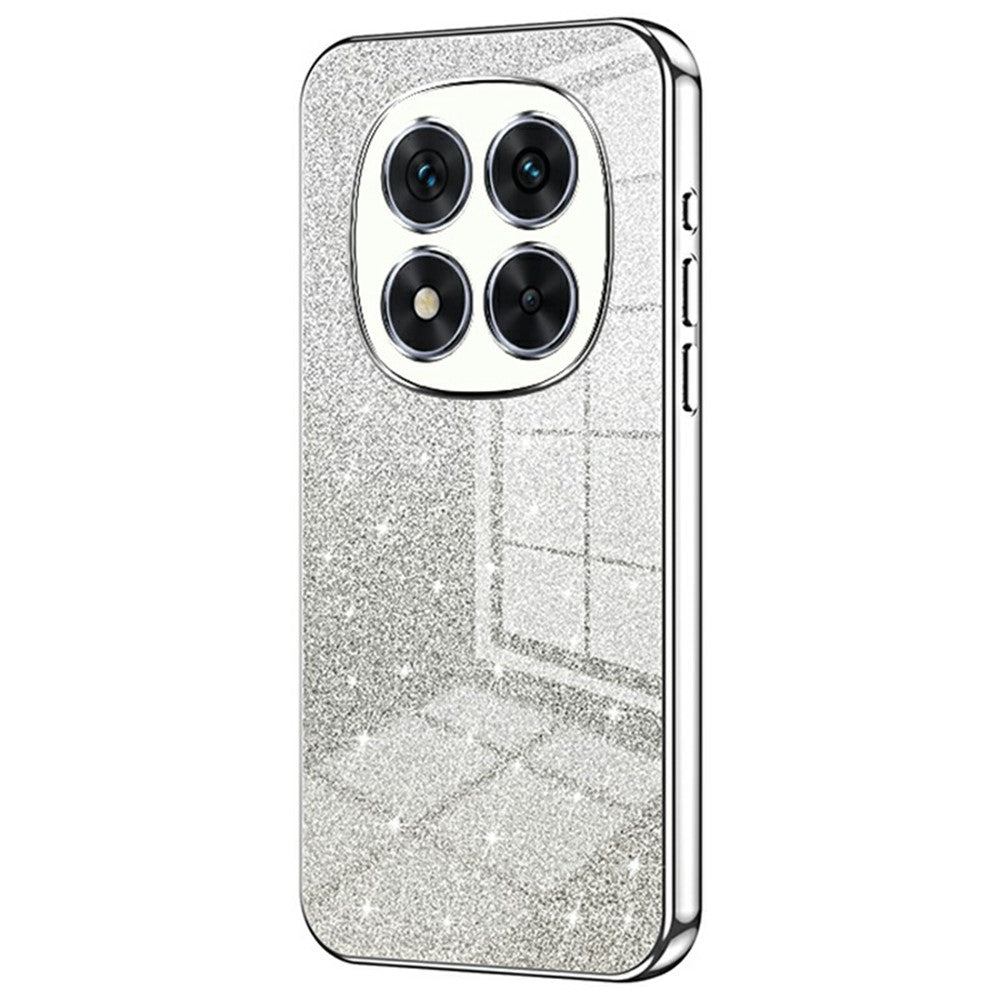 For Xiaomi Redmi Note 14 Pro 5G / Poco X7 5G Case Electroplating Gradient Glitter TPU Phone Cover