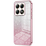 For Xiaomi 14T Case Electroplating Gradient Glitter TPU Phone Cover