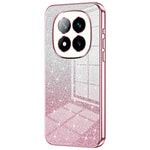 For Xiaomi Redmi Note 14 Pro+ 5G Case Electroplating Gradient Glitter TPU Phone Cover
