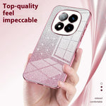 For Xiaomi Redmi Note 14 Pro+ 5G Case Electroplating Gradient Glitter TPU Phone Cover