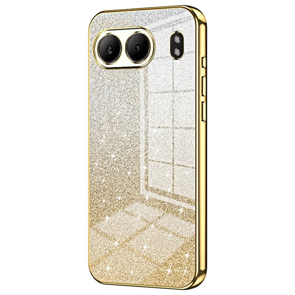 For OnePlus Nord 4 Case Electroplating Gradient Glitter TPU Phone Cover