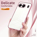 For OnePlus Nord 4 Case Electroplating Frame Soft TPU Phone Cover