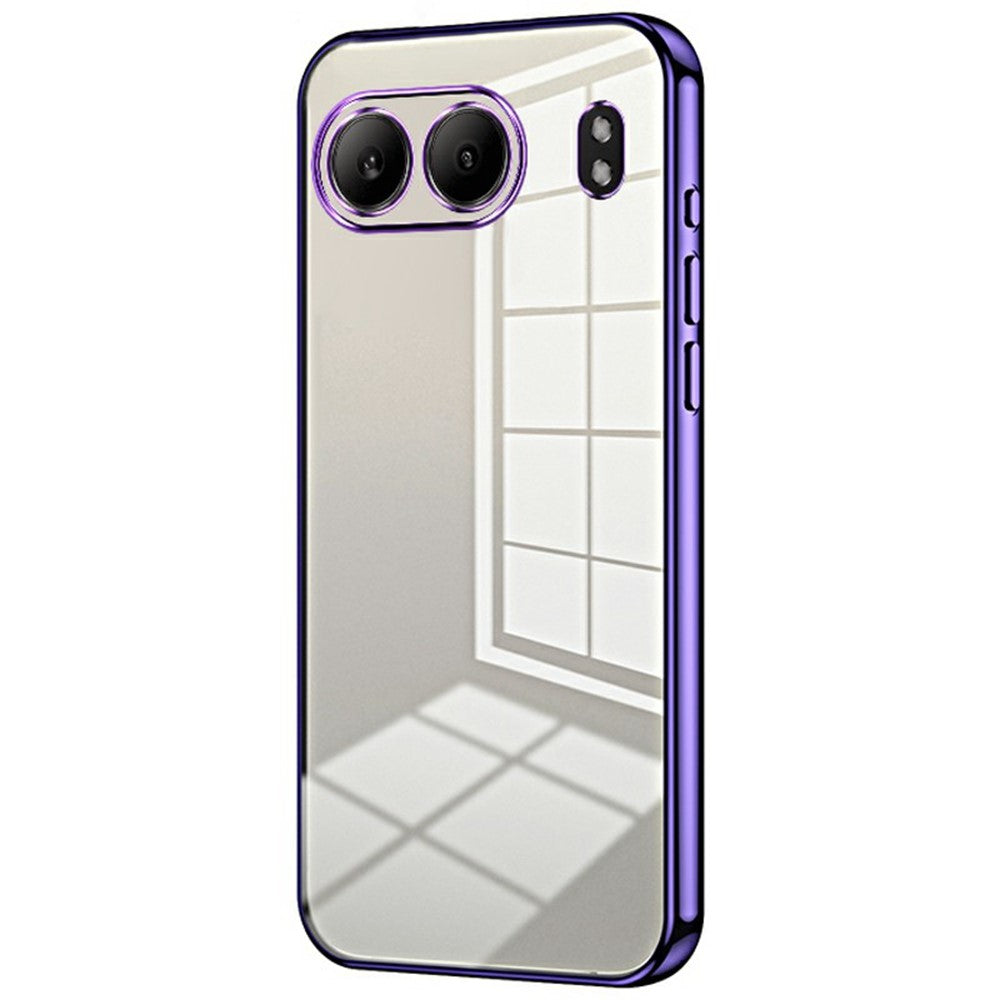 For OnePlus Nord 4 Case Electroplating Frame Soft TPU Phone Cover