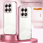 For Xiaomi 14T Case Electroplating Frame Soft TPU Phone Cover