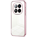 For Xiaomi Redmi Note 14 Pro+ 5G Case Electroplating Frame Soft TPU Phone Cover