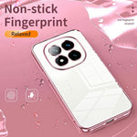 For Xiaomi Redmi Note 14 Pro+ 5G Case Electroplating Frame Soft TPU Phone Cover