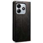For Xiaomi Redmi Note 14 5G Case Crazy Horse Texture Waxy Leather Wallet Stand Phone Cover