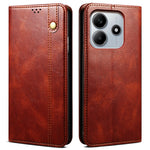 For Xiaomi Redmi Note 14 5G Case Crazy Horse Texture Waxy Leather Wallet Stand Phone Cover