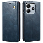 For Xiaomi Redmi Note 14 5G Case Crazy Horse Texture Waxy Leather Wallet Stand Phone Cover