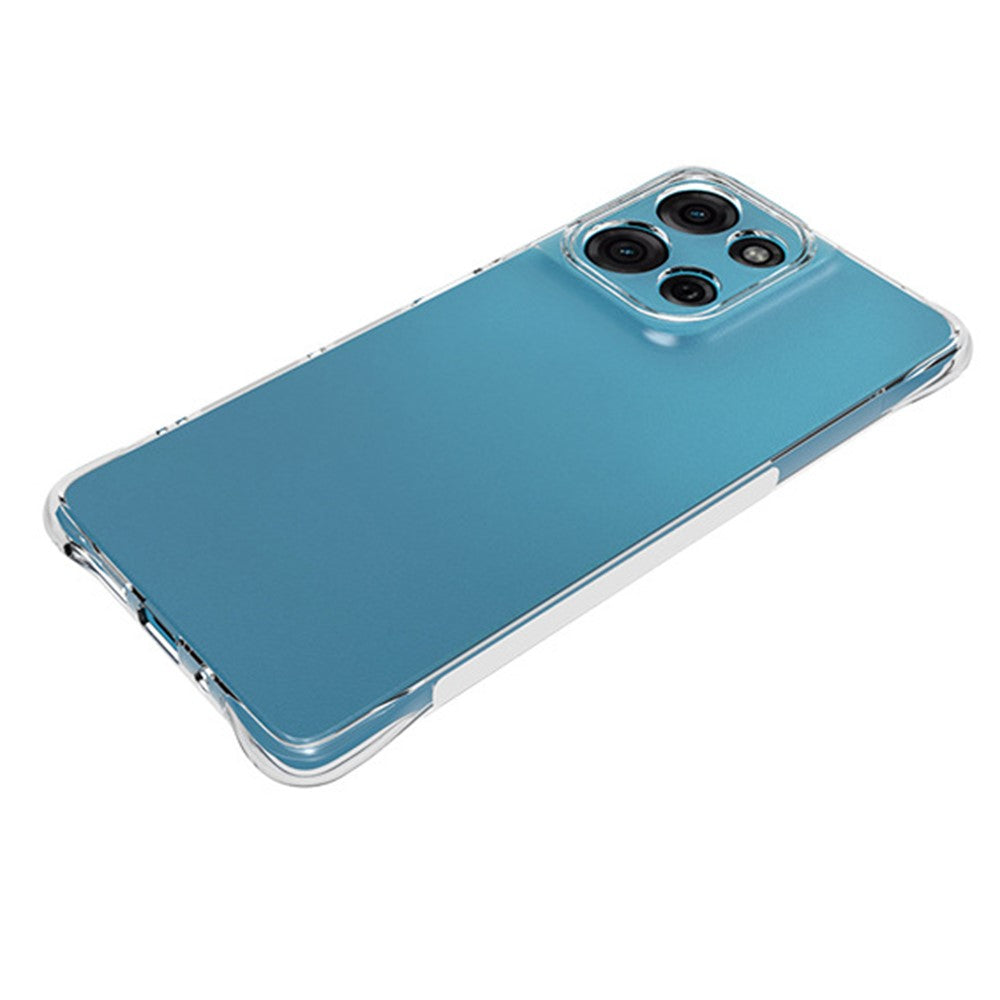 Til Motorola Moto G75 5G TPU-telefoncover Skridsikkert transparent mobiltelefoncover