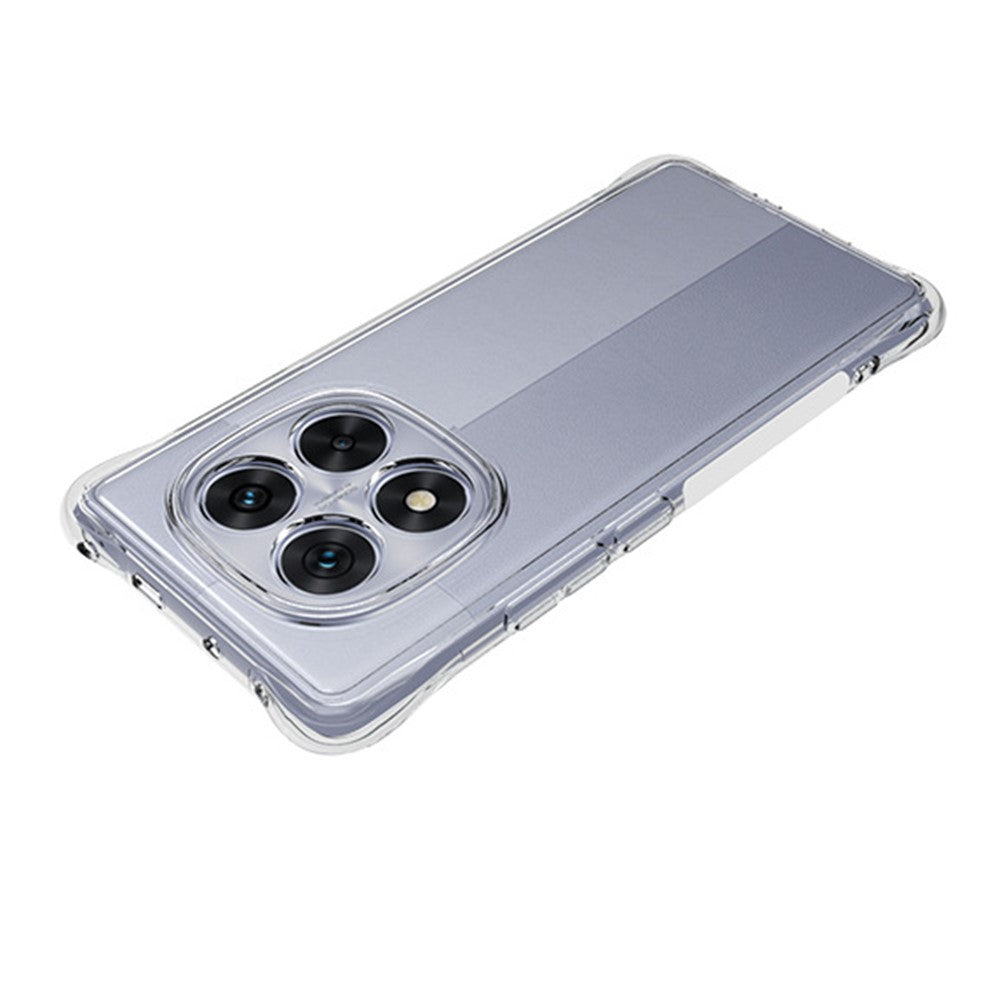 Xiaomi Redmi Note 14 Pro 5G / Poco X7 5G TPU-mobilskal Halkfritt transparent mobilmobilfodral