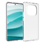 For Xiaomi Redmi Note 14 Pro 5G / Poco X7 5G Clear Phone Case Watermark-Resistant TPU Back Cover