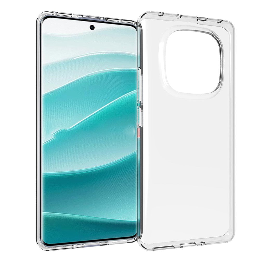 For Xiaomi Redmi Note 14 Pro 5G / Poco X7 5G Clear Phone Case Watermark-Resistant TPU Back Cover