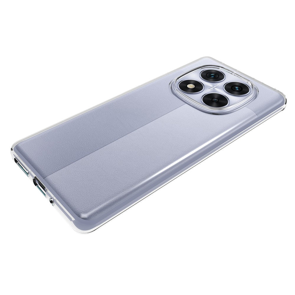 For Xiaomi Redmi Note 14 Pro 5G / Poco X7 5G Clear Phone Case Watermark-Resistant TPU Back Cover