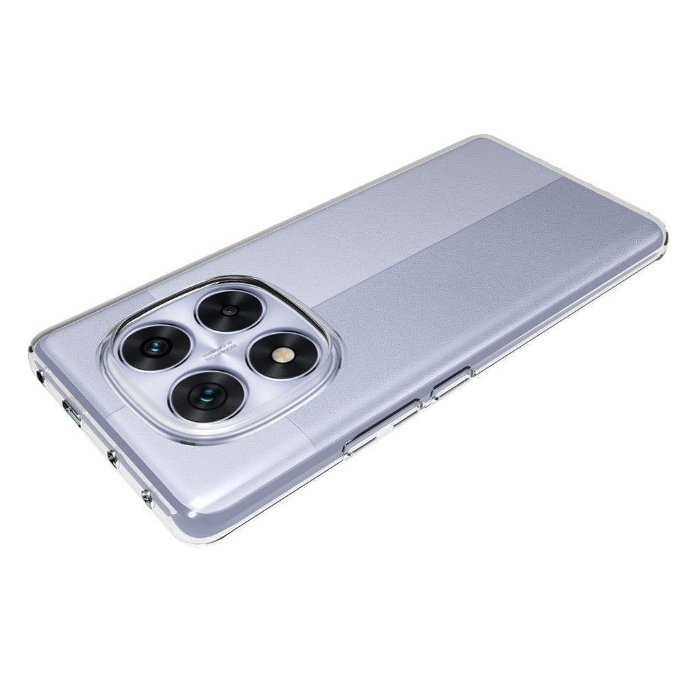 For Xiaomi Redmi Note 14 Pro 5G / Poco X7 5G Clear Phone Case Watermark-Resistant TPU Back Cover