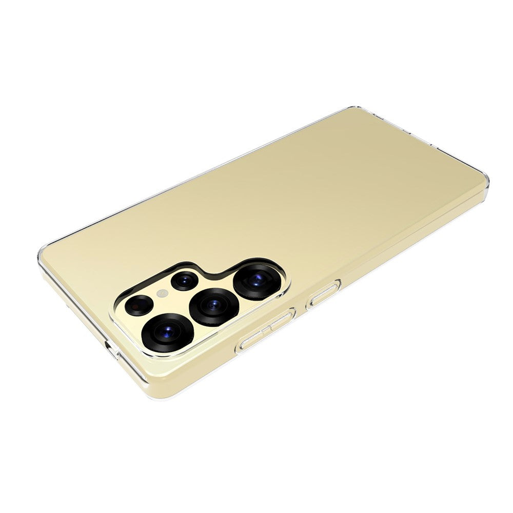 Samsung Galaxy S25 Ultra Clear Phone Case Vattenstämpelbeständigt TPU Bakstycke