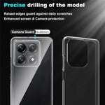 Xiaomi 14T-skal Anti-fingeravtryck Kristallklart TPU-mobilskal