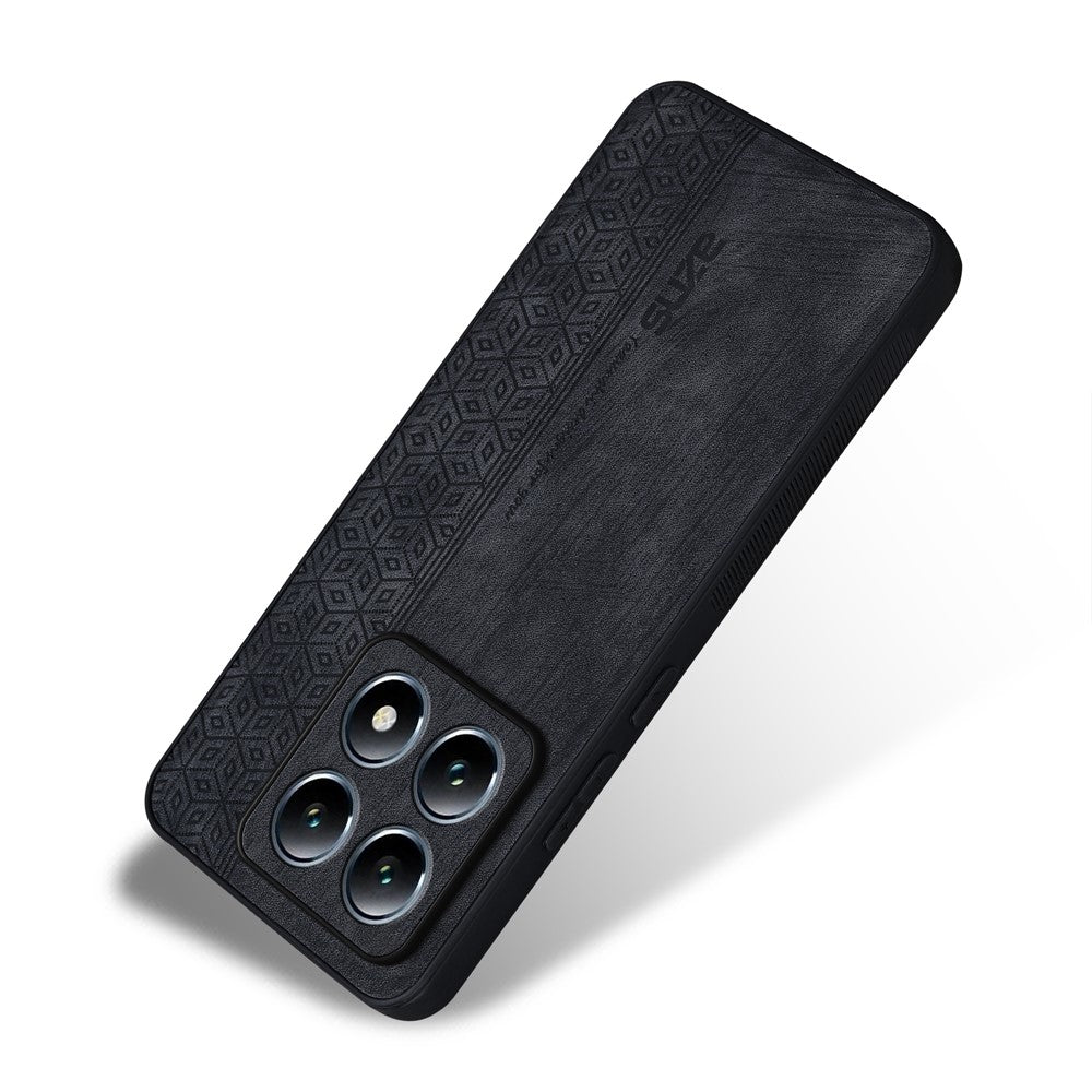 AZNS For Xiaomi 14T Case Protective PU Leather Covered TPU Phone Shell