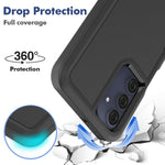 For Samsung Galaxy A16 5G / A16 4G Case 2-in-1 PC+TPU Shockproof Phone Cover