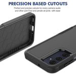 For Samsung Galaxy A16 5G / A16 4G Case 2-in-1 PC+TPU Shockproof Phone Cover