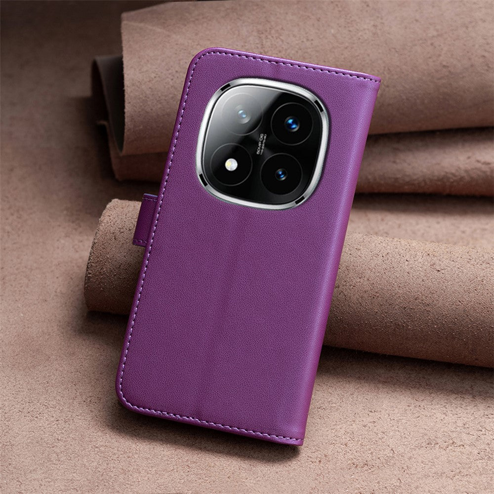 BINFEN COLOR BF17 For Xiaomi Redmi Note 14 Pro+ 5G / Note 14 Pro 5G / Poco X7 5G Case Wallet Folio Flip Leather Cover
