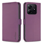 BINFEN COLOR BF31 For Xiaomi Redmi Note 14 5G Case PU Leather Flip Folio Phone Wallet Cover