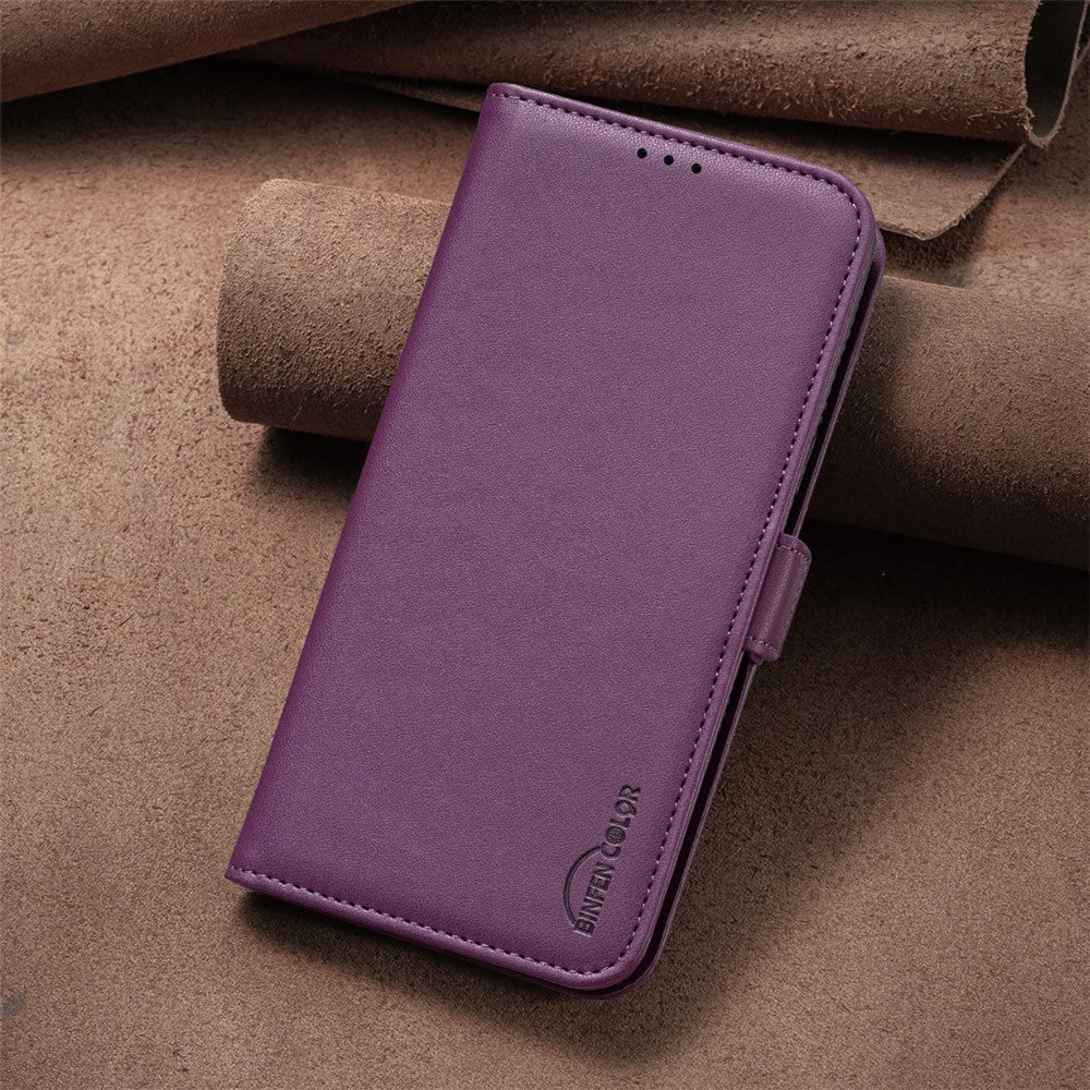 BINFEN COLOR BF31 For Xiaomi Redmi Note 14 5G Case PU Leather Flip Folio Phone Wallet Cover