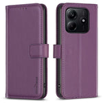BINFEN COLOR BF17 For Xiaomi Redmi Note 14 5G Case Wallet Folio Flip Leather Cover