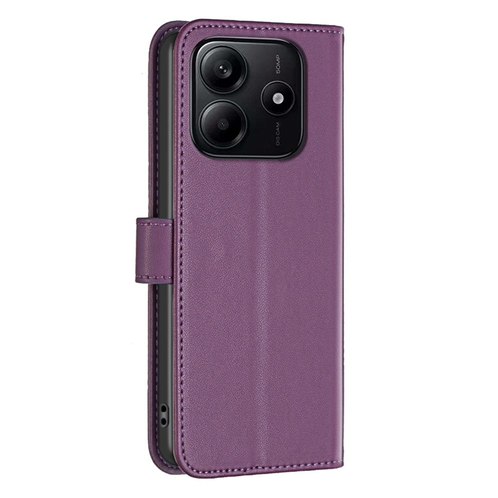 BINFEN COLOR BF17 For Xiaomi Redmi Note 14 5G Case Wallet Folio Flip Leather Cover