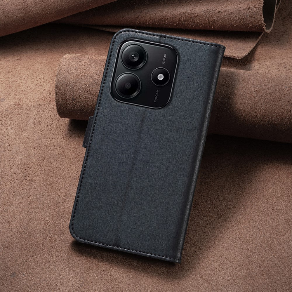 For Xiaomi Redmi Note 14 5G Case Clover Pattern Wallet Stand View Leather Phone Cover