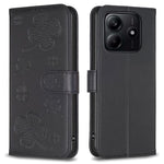 For Xiaomi Redmi Note 14 5G Case Clover Pattern Wallet Stand View Leather Phone Cover