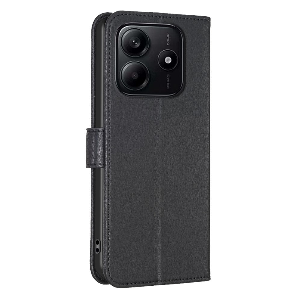 For Xiaomi Redmi Note 14 5G Case Clover Pattern Wallet Stand View Leather Phone Cover