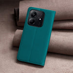 BINFEN COLOR BF18 For Xiaomi Redmi Note 14 5G Leather Case Card Slots Phone Cover