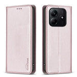 BINFEN COLOR BF18 Läderfodral för Xiaomi Redmi Note 14 5G med kortplatser, mobilskydd