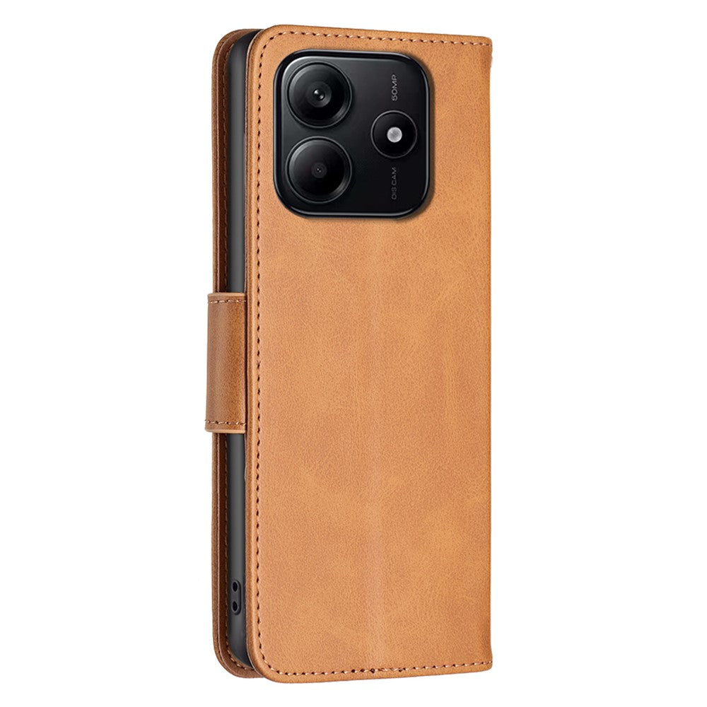 For Xiaomi Redmi Note 14 5G Case Shockproof PU Leather Cover with Wallet Card Slots