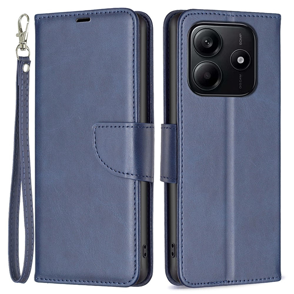 For Xiaomi Redmi Note 14 5G Case Shockproof PU Leather Cover with Wallet Card Slots
