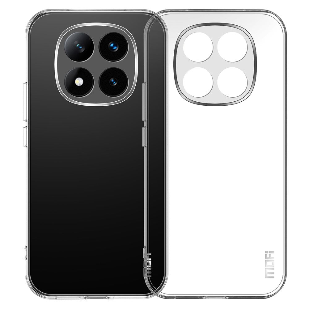 MOFI For Xiaomi Redmi Note 14 Pro 5G / Poco X7 5G Case Anti-Scratch Clear Soft TPU Phone Cover